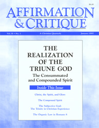 The Realization of the Triune God—The Consummated and Compounded Spirit (cover)